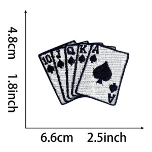 Hot melt glue* playing cards