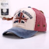 Wholesale Acrylic Color Block Star Baseball Cap Fashion Accessory Gift