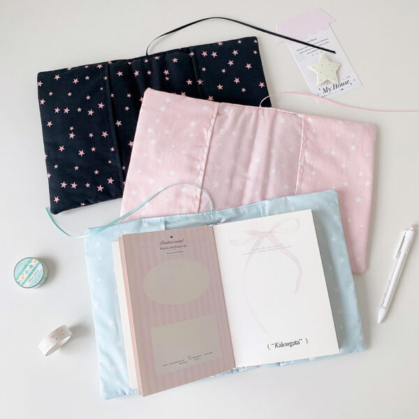 Wholesale Stylish Cloth Book Cover Starry Sky Design Student Gift Book Sleeve