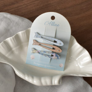 10 # 3 small fish hairpins-3pcs