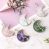 oly-8d56440c58a8d030716e935096d95bae Wholesale Handmade Crystal Tree of Life Moon Necklace Jewelry Gift