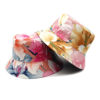 oly-8d5752114a8dd2353b319238d435bd6b Wholesale Stylish Reversible Floral Bucket Hat for Women Sunscreen Foldable Travel Hat