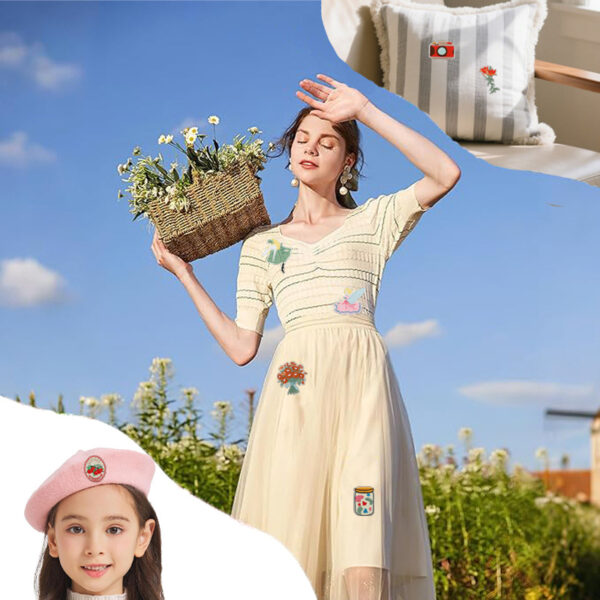 oly-8d5b287051d4c2f85cf6f6a708808b75 Wholesale Polyester Embroidery Patch Flower Fairy Design Clothing Decorative Accent for Everyday Use