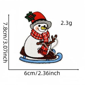 Christmas cloth stickers 9#