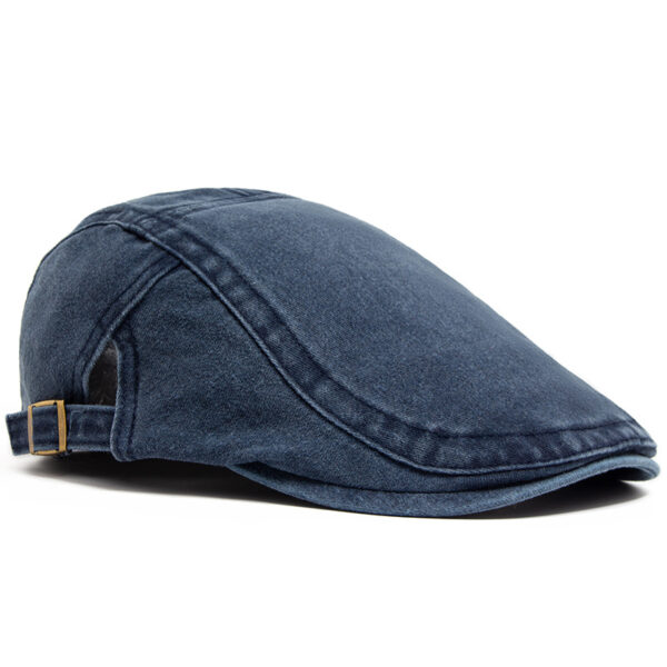 Wholesale Vintage Washed Wine Red Cotton Cap Summer Sunscreen Hat Fashion Accessory