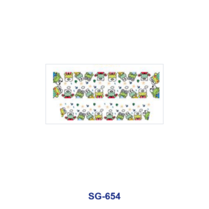 SG-654 / 8pcs / 16*7cm