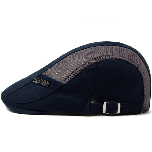 Wholesale Stylish Men's Mesh Beret Hat Adjustable Cotton Sun Hat for Everyday Use