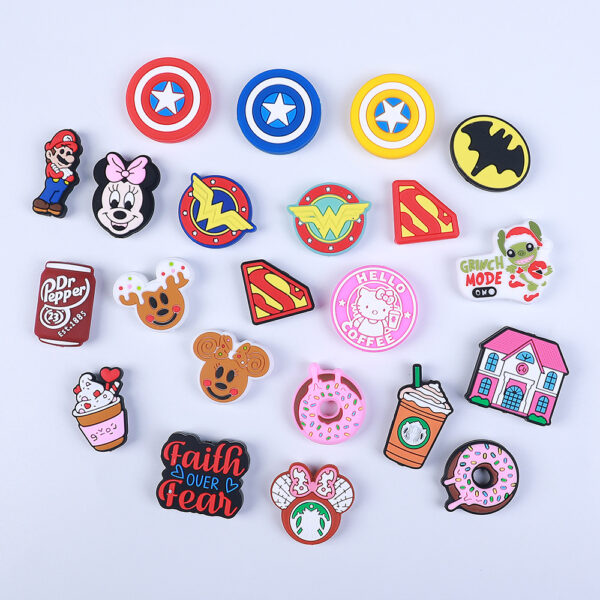 oly-8ddc7ed4c4ca127ab55ca9d773fa2f82 Wholesale Silicone Cartoon Beads DIY Jewelry Making Fashion Accessory Gift OLY Exclusive