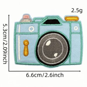 Cartoon camera cloth sticker 1 #