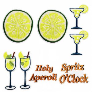 Lemon cloth patch set of 8 pieces