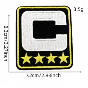 Square C-label cloth patch #1