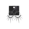 oly-8e129087232a97f453168804e150fd8f Wholesale Punk Gothic Spike Earrings for Men Women Geometric Hoop Design Alloy Handmade Jewelry Accessory