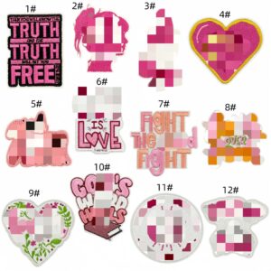 Inspirational English patch set (12 pieces)