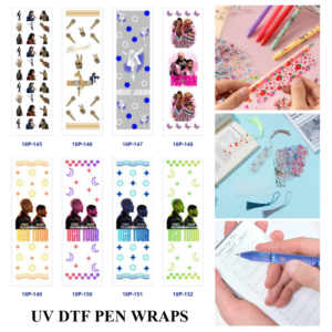 Wholesale 2/8/16pcs UV DTF Stickers Retro Pop Music Performer Portrait Stage Decor Series Pen and Bookmark Stickers OLY Exclusive