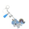 Wholesale Cartoon Rainbow Unicorn Rhinestone Keychain Car Key Accessory Resale Gift