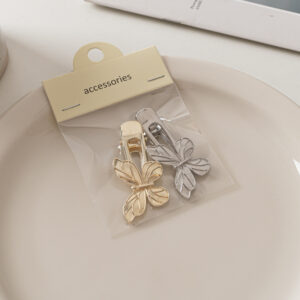19# Butterfly-Gold/Silver -5.2cm