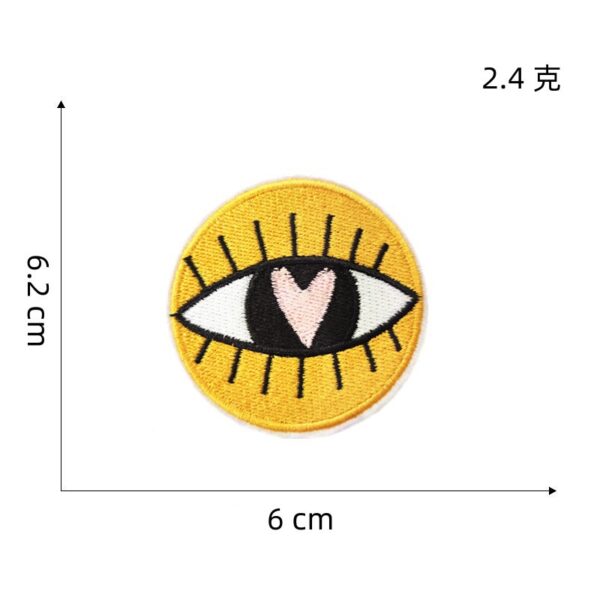 Wholesale Embroidered Butterfly Patch Japanese Cartoon Design Cute Hat Accessory Decorative