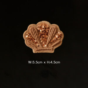 Brownish-yellow scallops