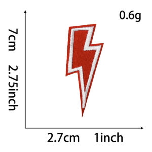 Heated melt glue*red*lightning