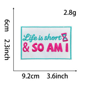 Hot melt adhesive on the back*soami*english letters