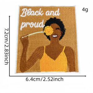 Black girl patch #5
