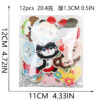 Wholesale Cute Cartoon Animal Polyester Thread Embroidered Patch for Clothing Decorative Accent