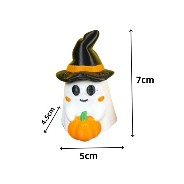 Wholesale 3D Printed Pumpkin Ghost Halloween Decorative Ornament - Chic Home Decor Gift for Party