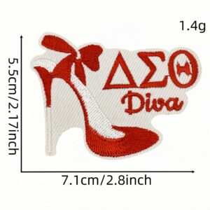 Sorority cloth patch 8#