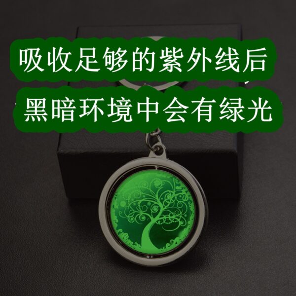 oly-8f2c605e3c04e4797399dd9978bda5a0 Wholesale Chic Luminous Rotating Stress Relief Metal Keychain Horse Design Electroplated for Car Key Accessory or Gift