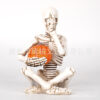 Wholesale Halloween Pumpkin Skull Man Resin Craft Home Decor Tabletop Decoration Gift