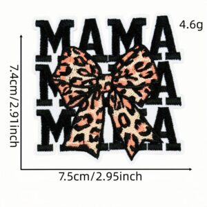 Mama letter cloth sticker 9 #