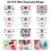oly-8f77f854e40cbb0d8c069905f73ebf9c Wholesale 8pcs Lip Bow Floral Mini Cup Keychain Sticker OLY Exclusive