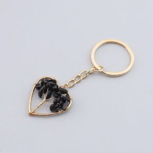 Gold + Obsidian (3cm)