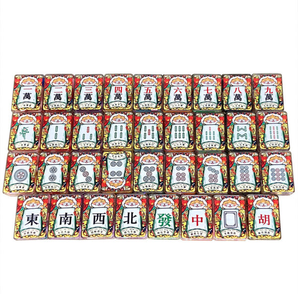 Wholesale Acrylic Mahjong Flowing Sand Desk Ornament Trendy Keychain Blind Box