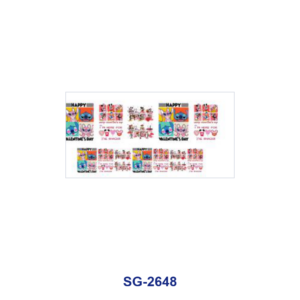 SG-2648 / 8pcs / 16*7cm