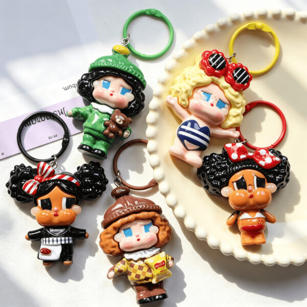 oly-8fb2cb3d79455bcb3ddf79e55df03633 Wholesale Cartoon Cute Doll Keychain Decorative Accessory Boutique Gift OLY Exclusive