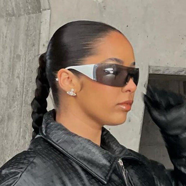 Wholesale Y2K Five Pointed Star Frameless Sunglasses UV400 Sunshade Fashion Accessory Boutique Resale