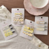 oly-8fdbb77cce6f1cf6cbc2ced3a5ffc961 Wholesale Floral Acrylic Hair Clips Set Spring Trendy Hair Accessory Boutique