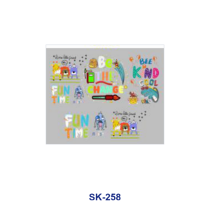 SK-258 / 8pcs / 9cm