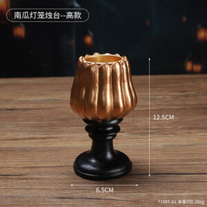 7150t-01 pumpkin lantern candle holder--high style / As shown in the picture