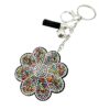 Wholesale Modern Sunflower Rhinestone Keychain Bag Charm for Wedding Gift
