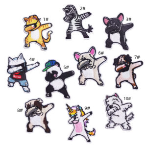 Dog patch combination 10 Pack (adhesive)