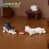 Wholesale Chinese Style Cute Kitten Resin Figurine - Animal Desktop Decor, Trendy Home Accent Gift for Boutique
