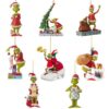 Wholesale Cartoon Green Monster Acrylic Christmas Tree Hanging Ornament Decorative Car Accessory for Gift or Resale