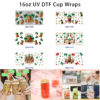 oly-90ae1729492209a9792e7b44c2cadbe2 Wholesale 5pcs Fresh Cozy Christmas Bear Coffee Cup Bow Star Snowflake Lettering Mixed Decor Prints 16oz Cup UV DTF Wraps