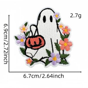 Halloween ghost cloth sticker 19#