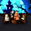Wholesale Halloween Resin Witch Ghost Rocking Chair Ornament - Home Decor Car Accessory