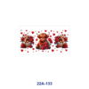 oly-911972143606af999c8f2239c52ad3c2 Wholesale 5pcs Valentine Fluffy Farm Calf Heart Rose Butterfly Rainbow Romantic Mixed Print 16oz Cup UV DTF Wraps