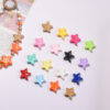 oly-912587961c46d754afb433a58fb69644 Wholesale Stylish Acrylic Star Loose Beads Mixed Colors Jewelry Accessory Gift for DIY Phone Charm