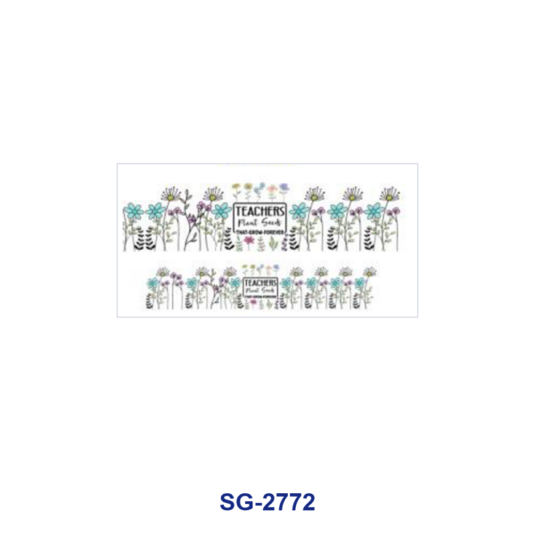 oly-912d97497716108c663f7c336fdc9857 Wholesale 8pcs Floral Heart Dessert Cartoon Print 3oz Cup Stickers Wrap OLY Exclusive